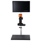 HAYEAR 24MP 2K HDMI USB Industrial Microscope Camera 150X Lens 11.6&quot; LCD for Phone PCB Soldering