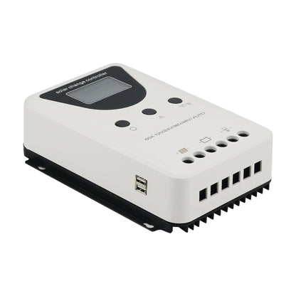 60A Solar Charger Controller 12V/24V/36V/48V Automatic Solar Change Controller for Charging Discharging