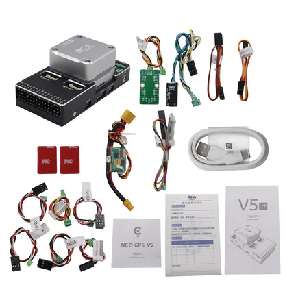 V5+ Autopilot Flight Controller for RC Drones UAV Multi-Rotors Default Package