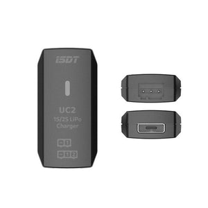 ISDT UC2 1S/2S LiPo Charger Lithium Battery Balance Charger Simple and Practical to Use