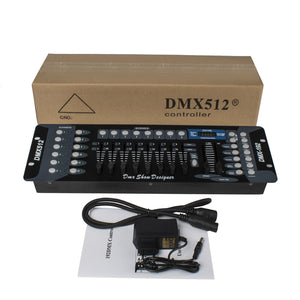 DMX512 Controller DMX Lighting Controller DMX 192 Stage Light Controller JW-192 for Party DJ Disco