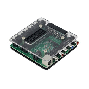 Video Converter RGBS/SCART to YUV YCBCR/S-Video for Dreamcast SEGA SFC PS2 MD SS Retro Game Console