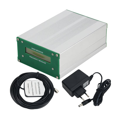 GNSS GNSSDO Disciplined Oscillator Clock with LCD Display Frequency 10MHz Output for GPS GLONASS