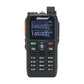 UV-668 5W Walkie Talkie Portable Handheld Transceiver VHF UHF Radio 240 Channels Black
