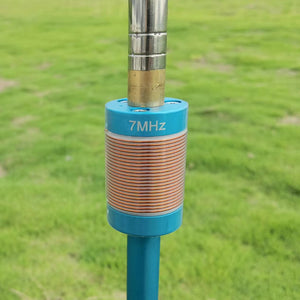 MA-12 7MHz-50MHz Portable GP Antenna HF Antenna Shortwave Antenna Used Outdoors (Black)