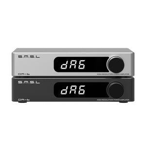 SMSL DA-6 High Resolution Power Amplifier 70Wx2 Hifi Power Amp (Black) with Remote Control
