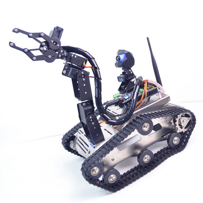 XIAOR GEEK TH Robot Car Wifi Line Tracking Car Obstacle Avoidance Robot Kit (A1 Arm &amp; 45 Sensors)