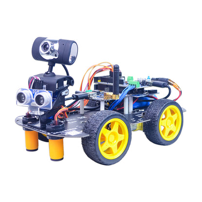 XIAOR GEEK DS Robot Car STM32 Wifi Programmable Obstacle Avoidance Robot Kit Line Tracking Robot