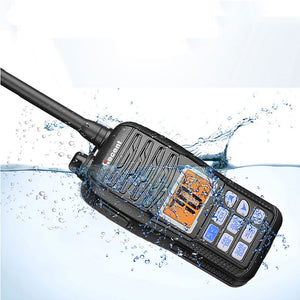 Recent RS-36M 5W VHF Marine Radio 156-163MHz IPX7 Walkie Talkie Handheld Transceiver for Ships Boats
