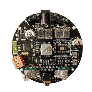 ZK-R502H 50Wx2 Bluetooth Amplifier Board Power Amp TPA3116D2 w/ Volume Indication Bass Treble Knobs