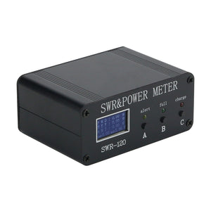 HamGeek SWR-120 SWR Power Meter 1.8-54Mhz Shortwave SWR &amp; Power Meter FM-AM-SSB with OLED Display
