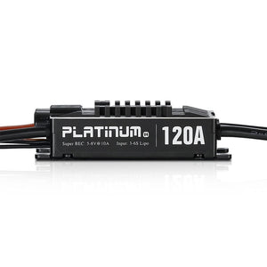 Hobbywing Platinum 120A V4 Helicopter ESC Drone ESC Electronic Speed Control Input 3-6S Lipo