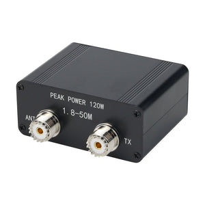 FM-AM-SSB 1.8MHz-50MHz SWR Power Watt Meter SWR &amp; Power Meter Peak Power 120W PWR SWR Meter