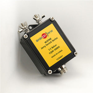 BASICQWW CQW-50005SC QRP Balun 500W 1:1 Balun 1.8-54MHz HF Shortwave Current Antenna Balun