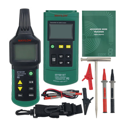 MY6818 Underground Cable Locator Advanced Wire Tracker for Network Telephone Pipelines Short Circuit