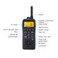 Recent RS-38M 5W VHF Marine Radio Built-in GPS Walkie Talkie Float Transceiver without Programming Cable