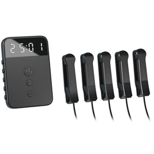 Phone Screen Clicker Automatic Mobile Clicker (Five Clicker Heads) for Thumbs up Shopping Broadcast