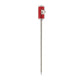 MA-12 7MHz-50MHz Portable GP Antenna HF Antenna Shortwave Antenna Used Outdoors (Wine Red)