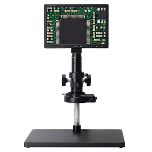 HAYEAR HY-1090 16MP Industrial Digital Microscope HDMI Camera with Stand 10.1&quot; Screen