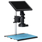 HAYEAR HY-1090 16MP Industrial Microscope Camera with Widened Metal Stand 10.1&quot; LCD 150X Lens