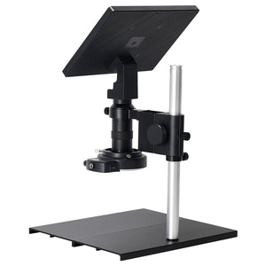 HAYEAR HY-1090 16MP Industrial Microscope Camera with Widened Metal Stand 10.1&quot; LCD 150X Lens