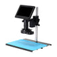 HAYEAR HY-2070 26MP USB Microscope Camera with 7&quot; LCD Widened Metal Stand 150X C-mount Lens