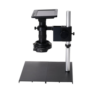 HAYEAR HY-2070 26MP USB Microscope Camera with 7&quot; LCD Widened Metal Stand 150X C-mount Lens