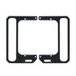 Mobile Radio Bracket Stand Transceiver Side Handle Mobile Radio Mount for XIEGU X6100 Outdoor Uses