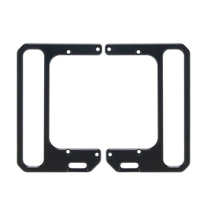 Mobile Radio Bracket Stand Transceiver Side Handle Mobile Radio Mount for XIEGU X6100 Outdoor Uses
