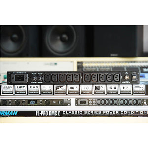 PL-PRO DMC E 16A Power Conditioner with Lights Voltmeter/Ammeter Surge Protector 220V-240V for Furman