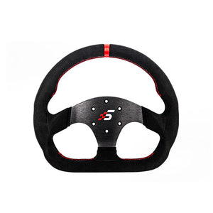 Simagic P-325D 325MM/12.8&quot; Racing Steering Wheel D-Shaped SIM Racing Wheel for GT Pro Hub