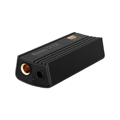 iBasso DC06 MQA Decoder Headphone Amplifier-Dual DAC/HiFi DSD256X 384kHz/32bit With ES92219C 3.5/4.4mm Output