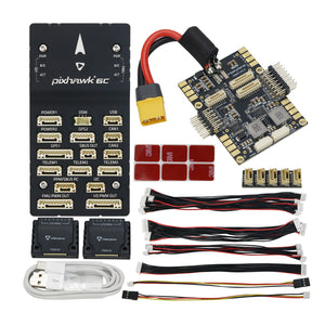 Holybro Flight Controller Drone Flight Controller Pixhawk 6C (Aluminum Case) &amp; PM07 for Quadcopter