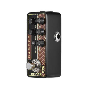 Mooer 004 Day Tripper Effects Pedal Digital Preamp Bass Guitar Electric Acoustic Electric Guitars Pedals