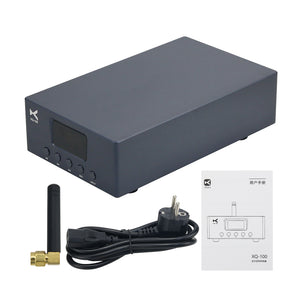XDUOO XQ-100 Bluetooth Receiver 5.0 Bluetooth Audio Receiver Converter ES9038Q2M DAC w/ OLED Screen
