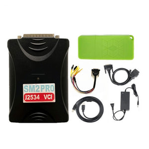 SM2 PRO J2534 VCI Full Kit ECU Programmer Including 67 In 1 USB Dongle to Read and Write