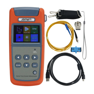 JW3305A Mini Optical Time Domain Reflectometer OTDR Built-in Visual Fault Locator Function