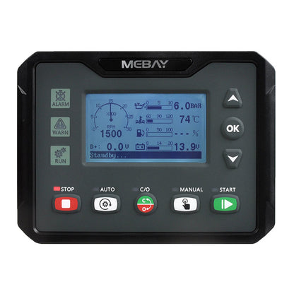 MEBAY DC40SR Genset Controller Genset Control Module Panel with RS485 Port