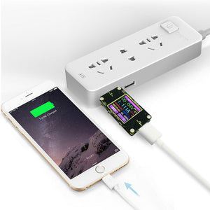 A3 USB tester Color Bluetooth Type-C Digital Voltmeter Tester Voltage Current Meter Detector
