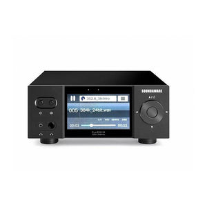 A1 HIFI Streaming Music Player Multifunctional Integrated with DAC and Dual Headphone Amplifier for SOUNDAWARE Black