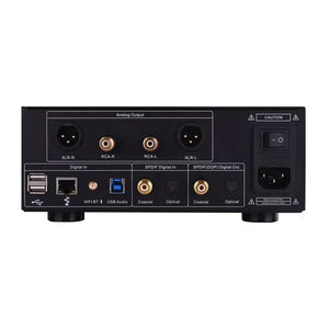 A1PRO Streaming Music Player Digital Turntable Decoding Amplifier Black Standard Version for SOUNDAWARE
