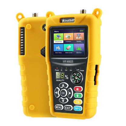 VF-8922 Digital Satellite Finder Meter Support DVB-S / S2 1080P 12V 2A for FindSAT