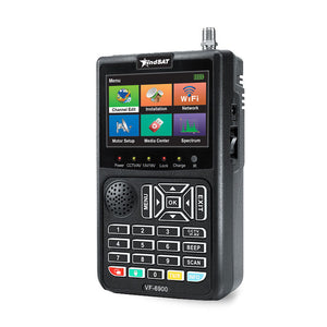 VF-6900PRO HD Digital Satellite Finder Support DVB-S2 &amp; DVB-S &amp; MPEG2 &amp; MPEG4 &amp; H.264 &amp; HEVC H.265 for FindSAT