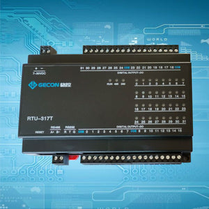 GECON RTU-317T Industrial DAQ Data Acquisition Digital Output Module Modbus RTU 32NPN (RS485)