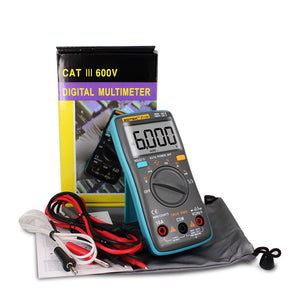 ZOTEK ZT102 Digital Multimeter Tester 600V CAT III & 1000V CAT II 6000 Counts w/ Temperature Probe