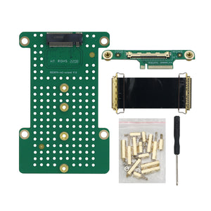 M.2 Extension Board Expansion Board V1.6 Dedicated for RK3399 RADXA ROCK Pi 4 Development Board