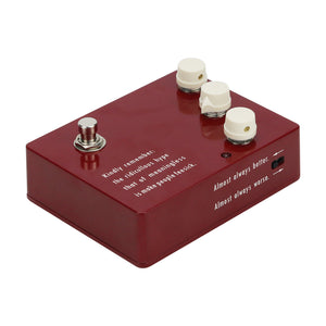 Ly-rock Red Horse Overdrive Rock Effect Pedal Stomp Box Original Clone Version