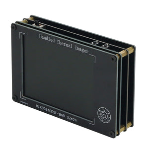 MLX90640 Simple Handheld Thermal Imager Thermal Camera Thermal Imaging Camera with 3.2&quot; Screen