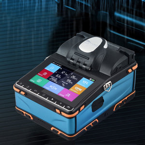 TS-H6 Automatic Fusion Splicer Fusion Splicing Machine Built-in OPM VFL for Covered Wire Fiber Pigtail