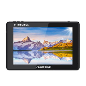 Feelworld LUT7S 4K Ultra-Bright 7&quot; Camera Monitor 3G-SDI Camera Field Monitor 3D LUT Touch Screen